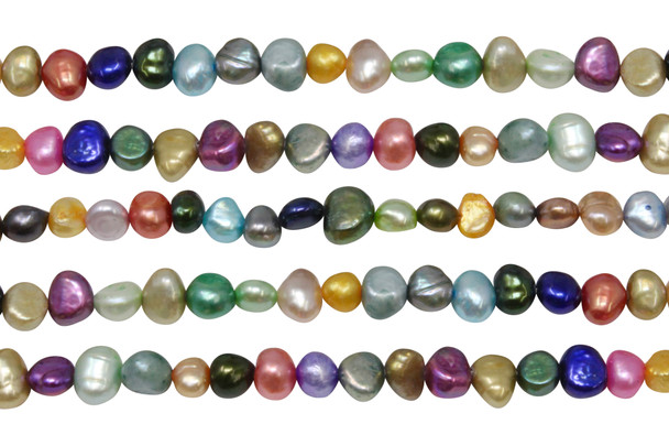 Freshwater Pearls 6-7mm Color Mix Nugget