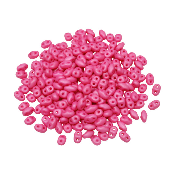 Matubo Mini SuperDuo -- Saturated Neon Pink