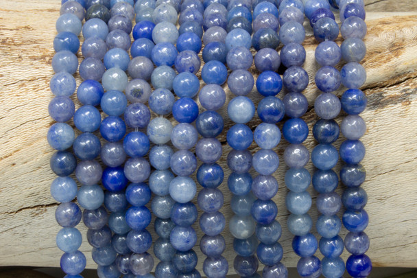Natural Blue Aventurine Polished 6mm Round