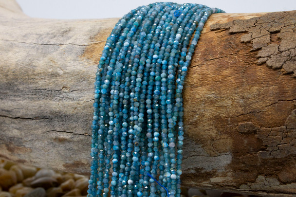 Apatite Polished 2mm Faceted Round