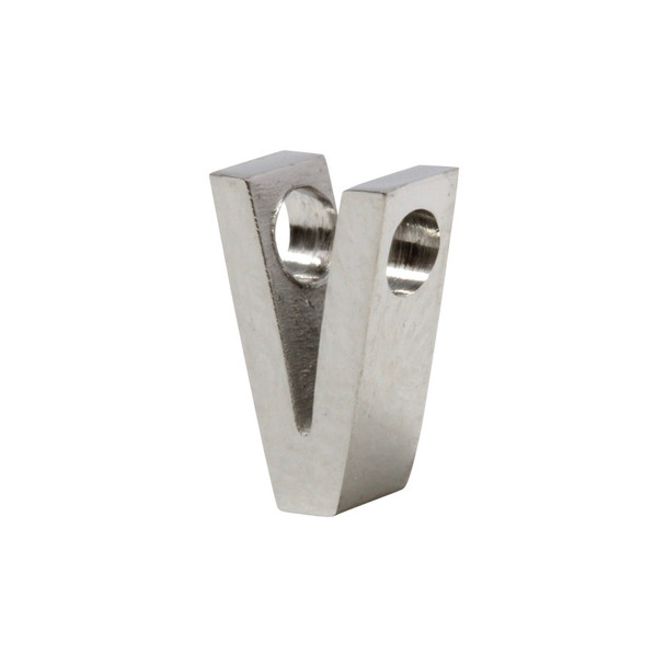 Stainless Steel Alphabet Bead - V