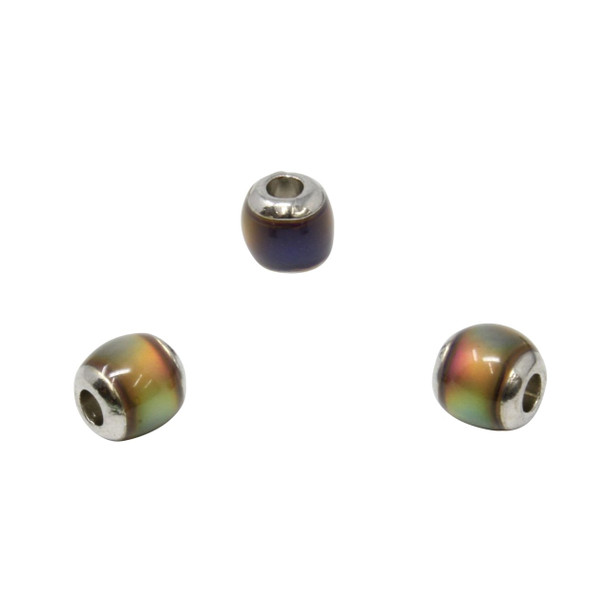 Mirage Mood Bead 6x7mm Round - Original Multi Color