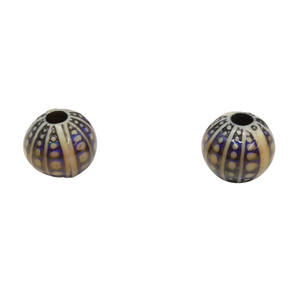 Mirage Mood Bead 11x12mm Round - Sea Orb