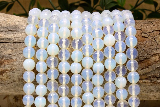 Opalite Polished 10mm Faceted Round