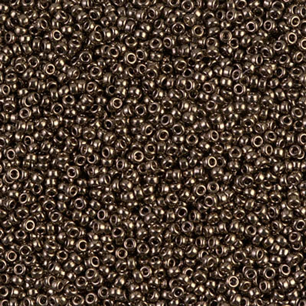 Size 15 Toho Seed Beads -- 457 Metallic Bronze