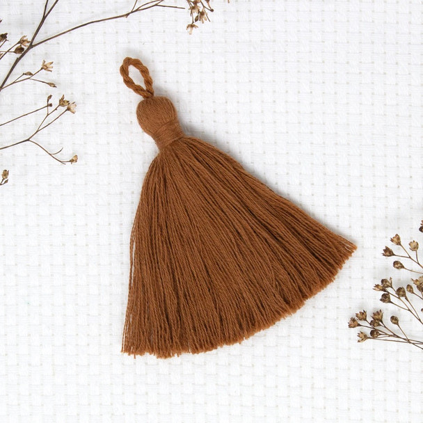 Light Brown 80mm Tassel