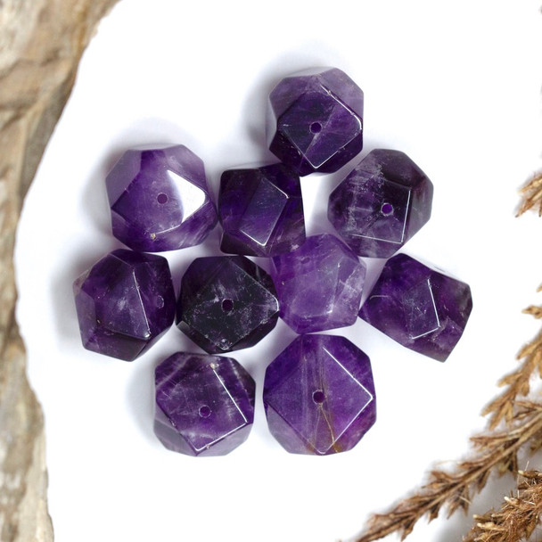 Dogtooth Amethyst Polished 10-16mm Simple Cut Nugget
