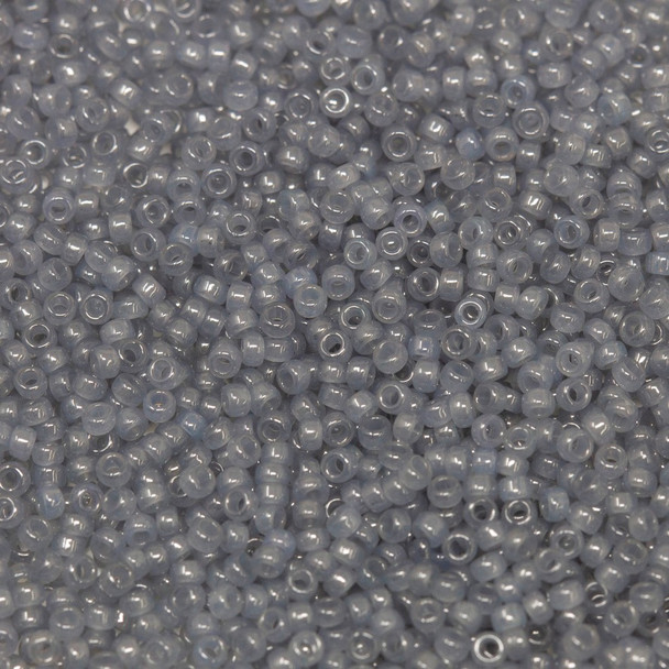 Size 15 Miyuki Seed Beads -- 2378 Translucent Slate