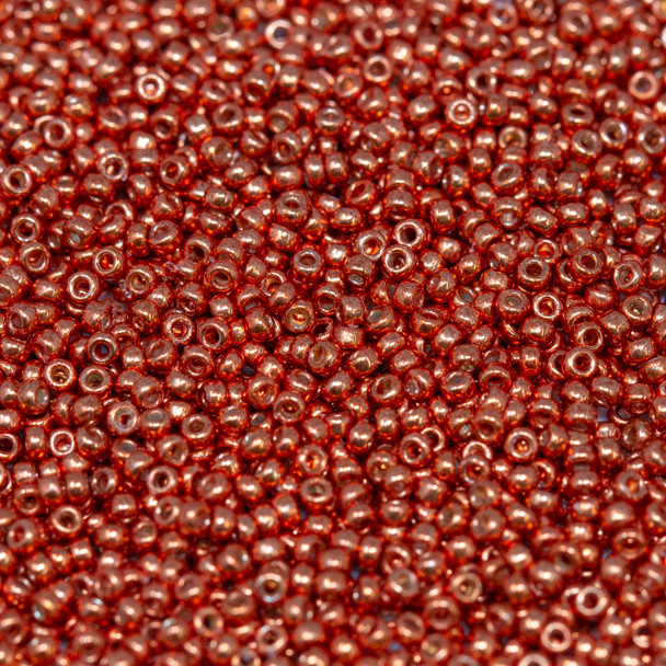 Size 15 Miyuki Seed Beads -- D4208 Duracoat Galvanized Berry
