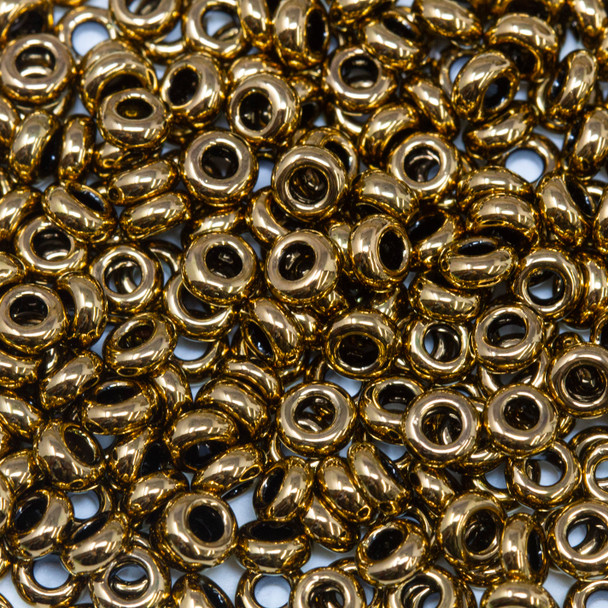 Size 6 Toho Demi Round Seed Beads -- Bronze