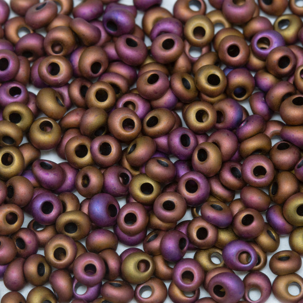 3mm Toho Magatamas -- Matte Mauve Mocha