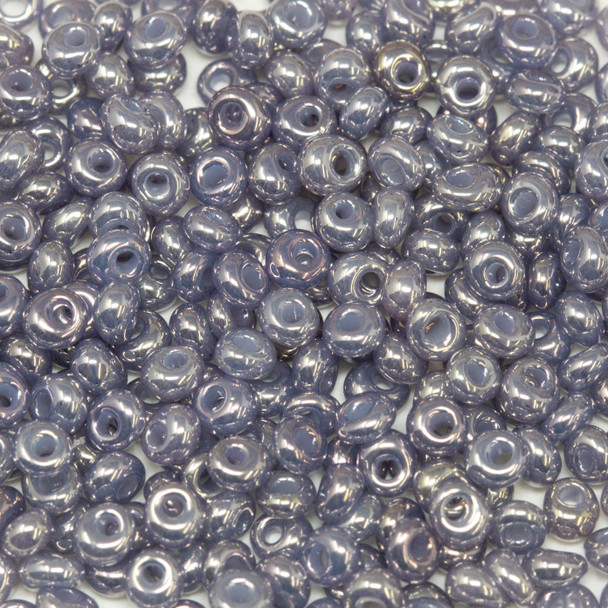 3mm Toho Magatamas -- Gold Lustered Pale Wisteria