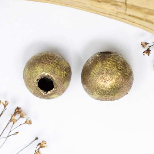 Nigeria Brass 20mm Round