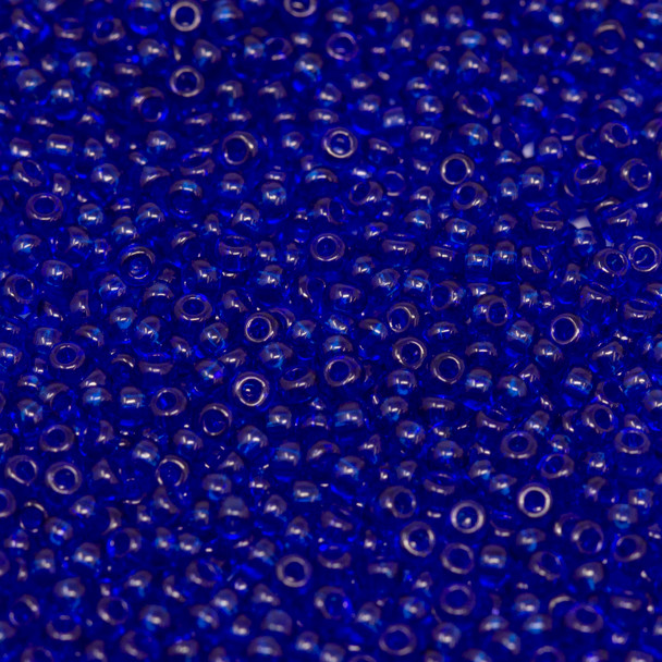 Size 11 Czech Seed Beads -- 187 Capri Blue