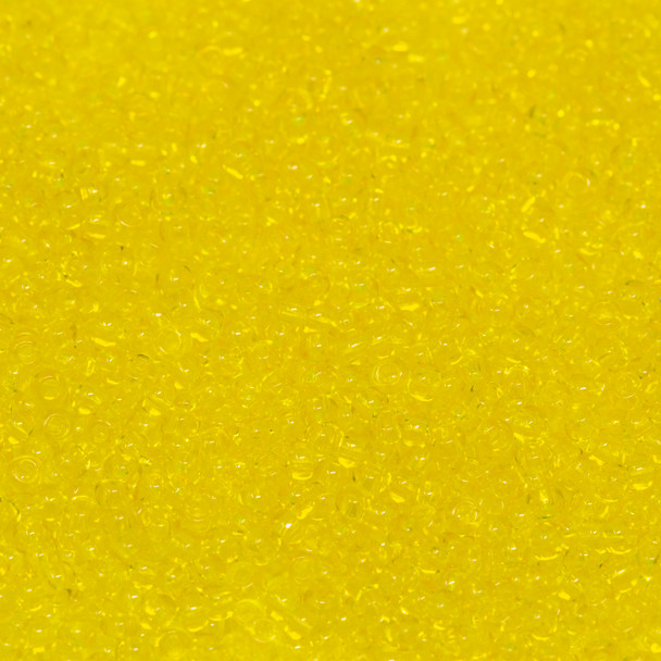 Size 11 Czech Seed Beads -- 113 Citrine