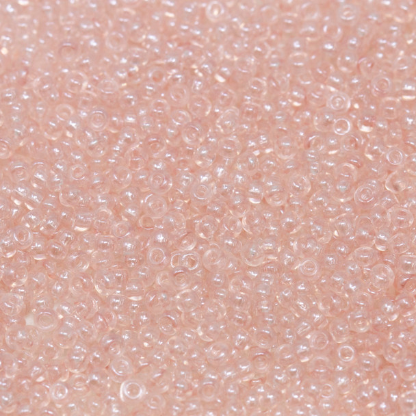 Size 11 Czech Seed Beads -- 1167 Light Rose Luster