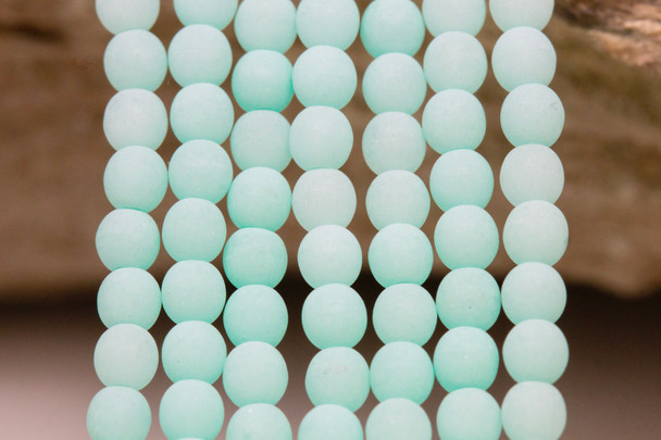 Czech Glass 2mm Round -- Bondeli Turquoise