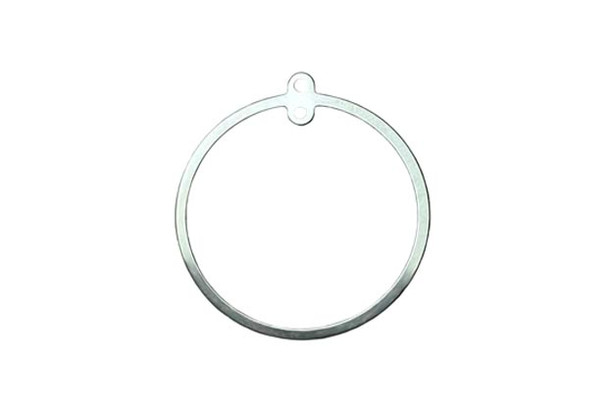 Circle Frame - Sterling Silver