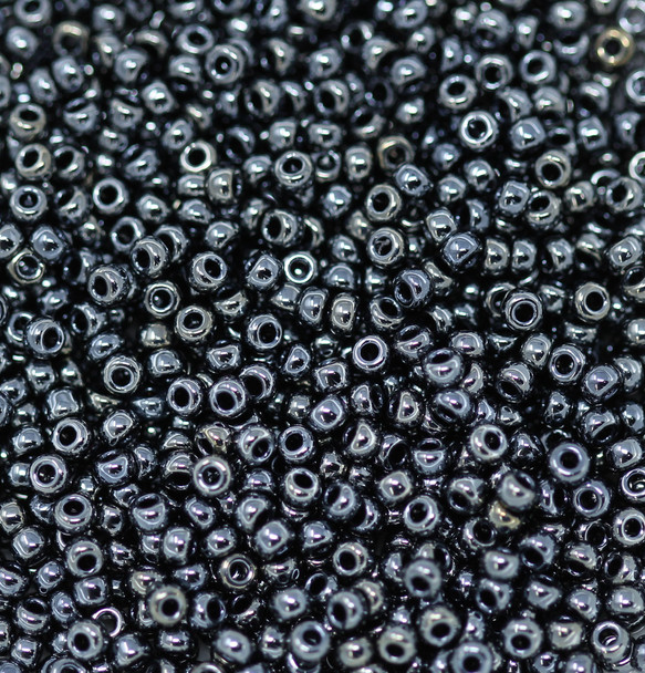 Size 11 Miyuki Seed Beads -- 462P Gunmetal