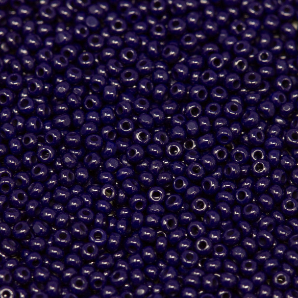 Size 13 Charlotte Seed Beads -- 837 Dark Navy