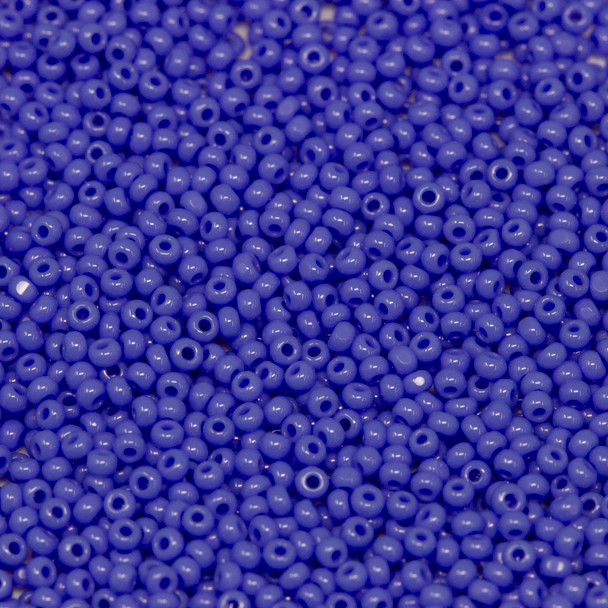 Size 13 Charlotte Seed Beads -- 121 Delft Blue