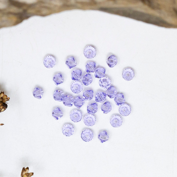 Swarovski Crystal Provence Lavender 5328 3mm Bicones
