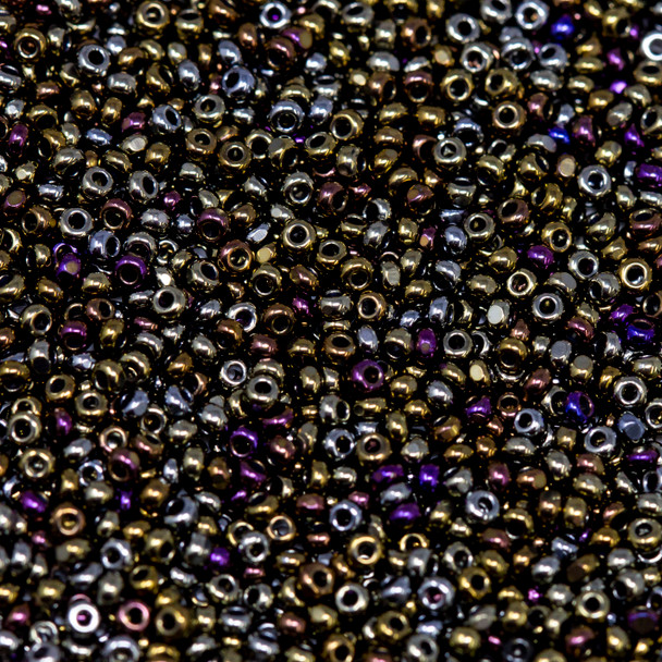 Size 13 Charlotte Seed Beads -- 114 Brown Iris