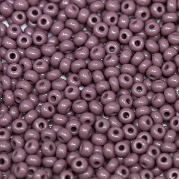 Size 8 Czech Seed Beads -- 166 Silver Metallic