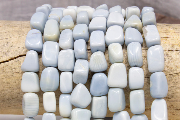 Blue Opal Polished 10-16mm Smooth Nugget