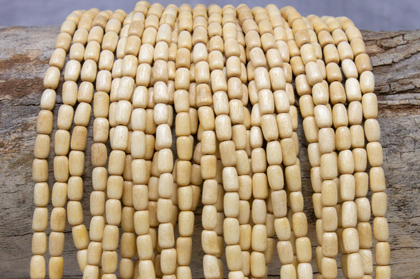 Cheese Wood Polished 3x6mm Rice