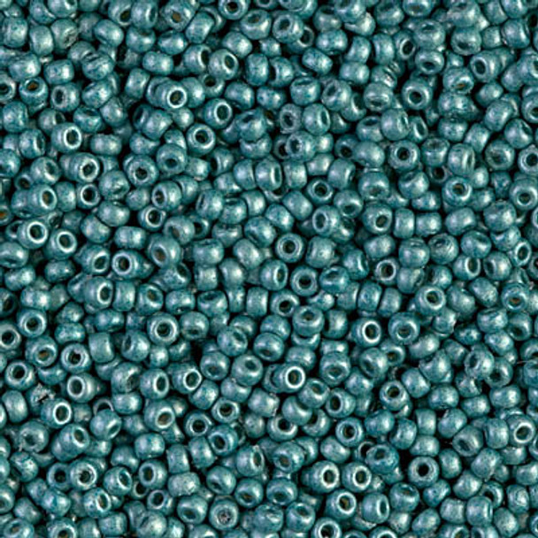 Size 11 Miyuki Seed Beads -- DF4217 Duracoat Galvanized Seafoam Matte