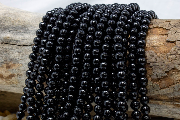 Black Onyx A Grade Polished 6mm Round