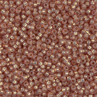 Size 11 Miyuki Seed Beads -- D4243 Duracoat Topaz Gold / Silver Lined