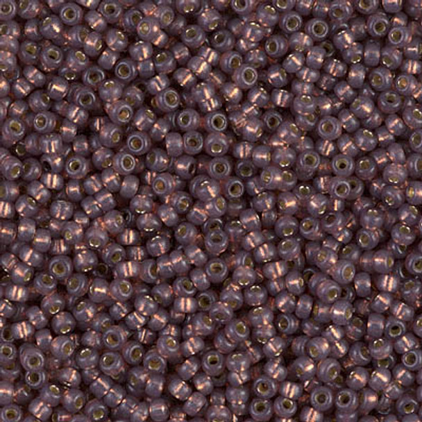 Size 11 Miyuki Seed Beads -- 4249 Duracoat Rose Bronze / Silver Lined