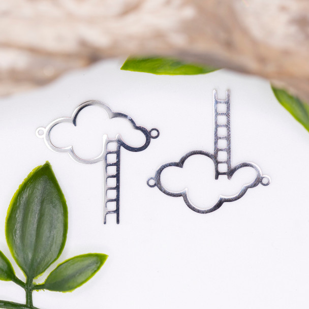 Stainless Steel 29mm Cloud with Ladder Link