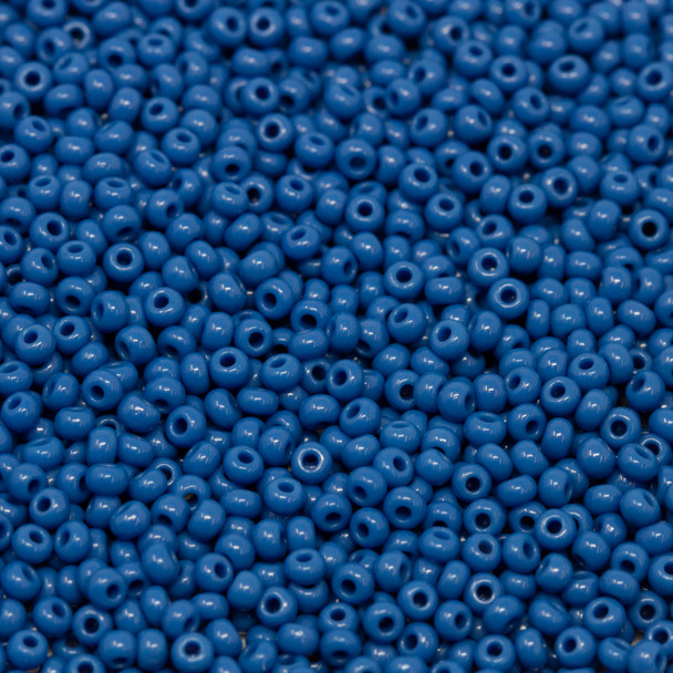 Size 11 Czech Seed Beads -- 127 Periwinkle Blue