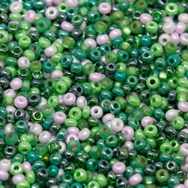 Size 11 Czech Seed Beads -- 1200 Lilac Sage