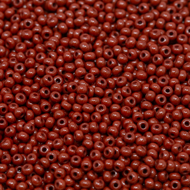 Size 11 Czech Seed Beads -- 164 Brown