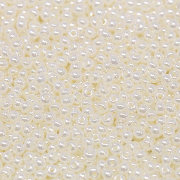 Size 11 Czech Seed Beads --96 Navajo Pearl