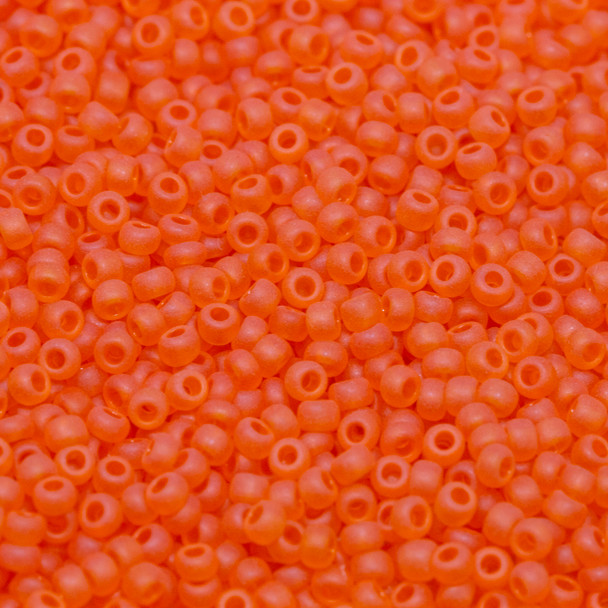 Size 11 Czech Seed Beads --73m Dark Hyacinth Matte
