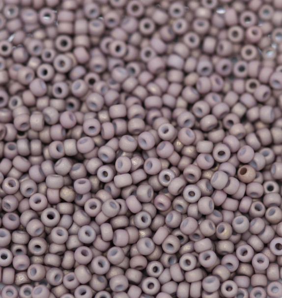 Size 11 Miyuki Seed Beads -- F463M Mauve Matte Metallic