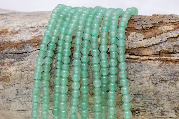 Green Aventurine Polished 4mm Round