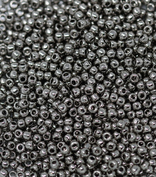 Size 11 Toho Seed Beads -- 464A Nickel Plated