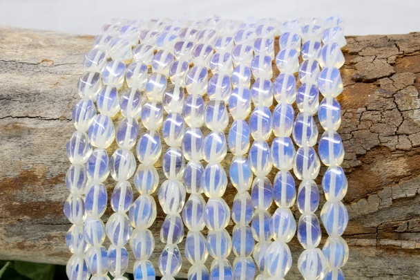 Opalite Polished 5x8mm Twisted Rice