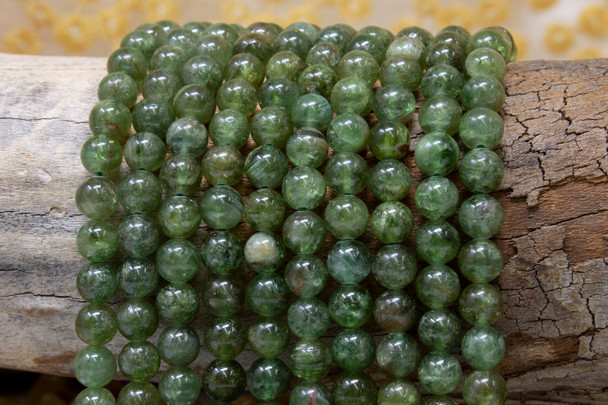 Green Apatite Polished 8mm Round