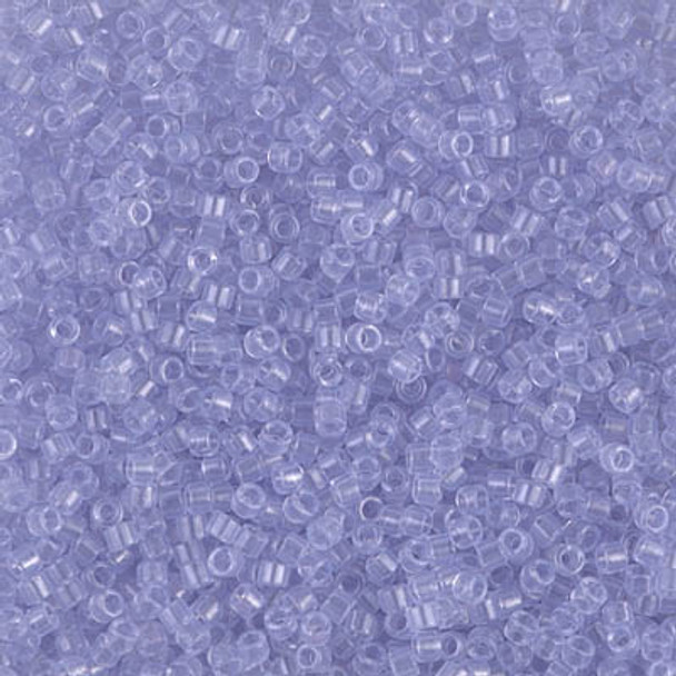 Delicas Size 11 Miyuki Seed Beads -- 1407 Transparent Pale Amethyst