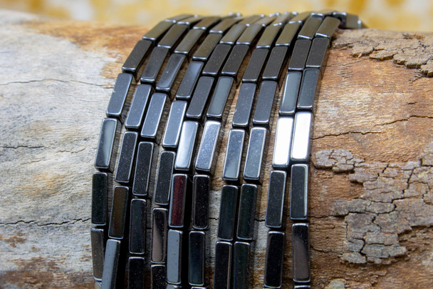 Hematite Polished 3x9mm Cuboid