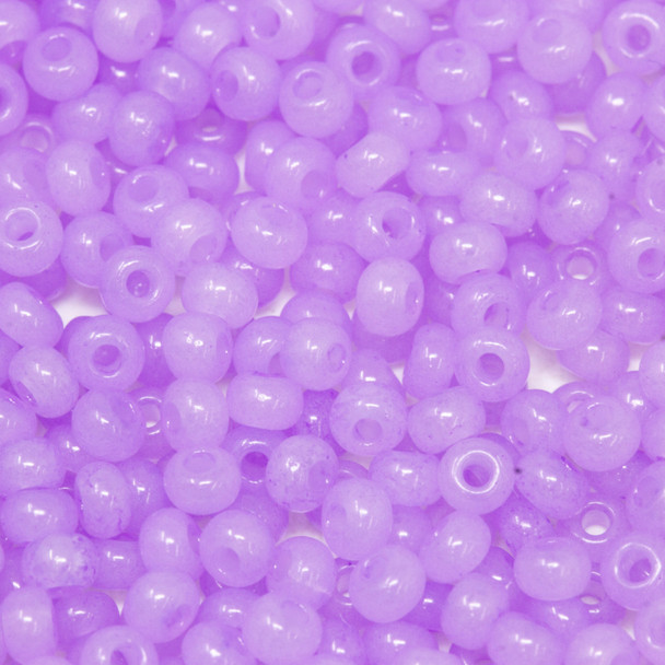 Size 8 Czech Seed Beads -- 1182 Amethyst Opal