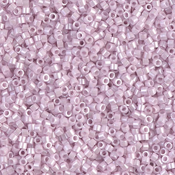 Delicas Size 11 Miyuki Seed Beads -- 1534 Opaque Pale Rose Ceylon