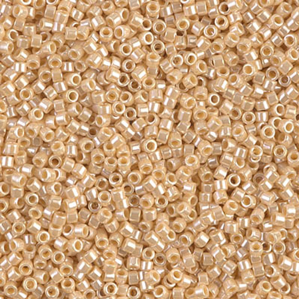 Delicas Size 11 Miyuki Seed Beads -- 1561 Opaque Pear Luster
